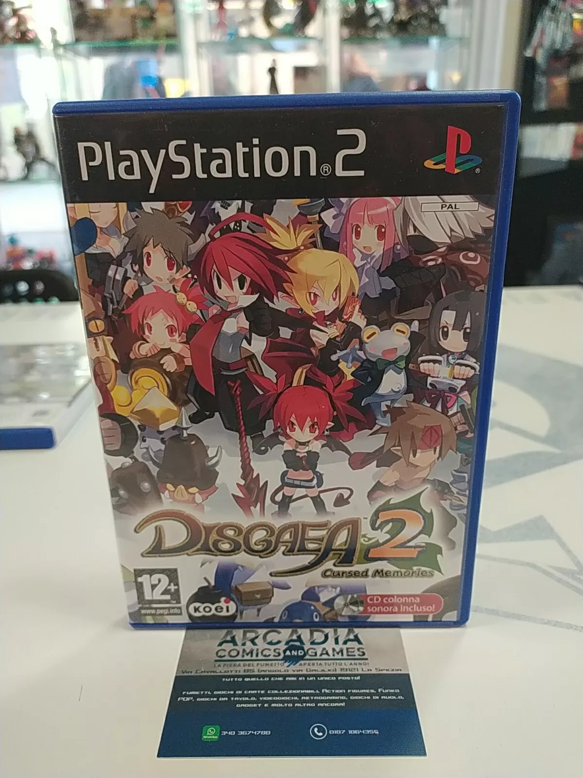 Disgaea 2 Cursed Memories PlayStation 2 Completo Con Soundtrack Come Nuovo.